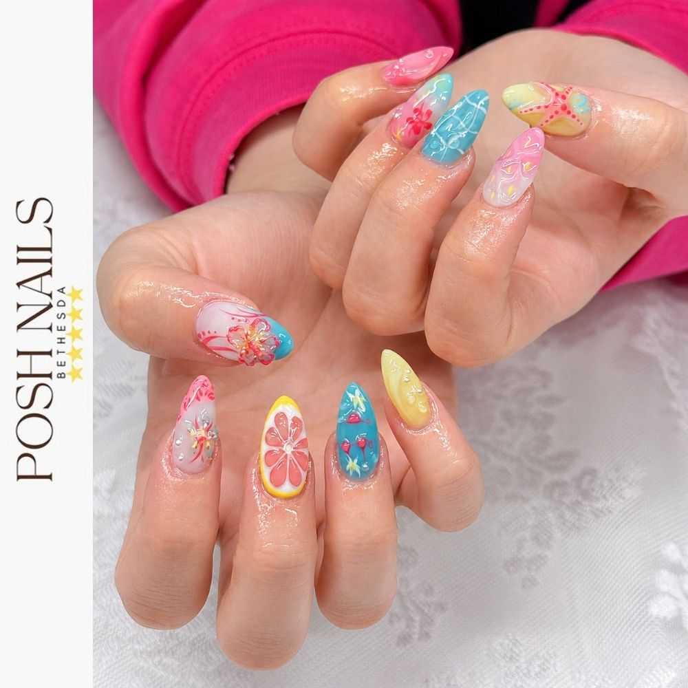Posh Nails Salon Bethesda, MD 20815